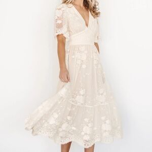 White Baltic Born Dress